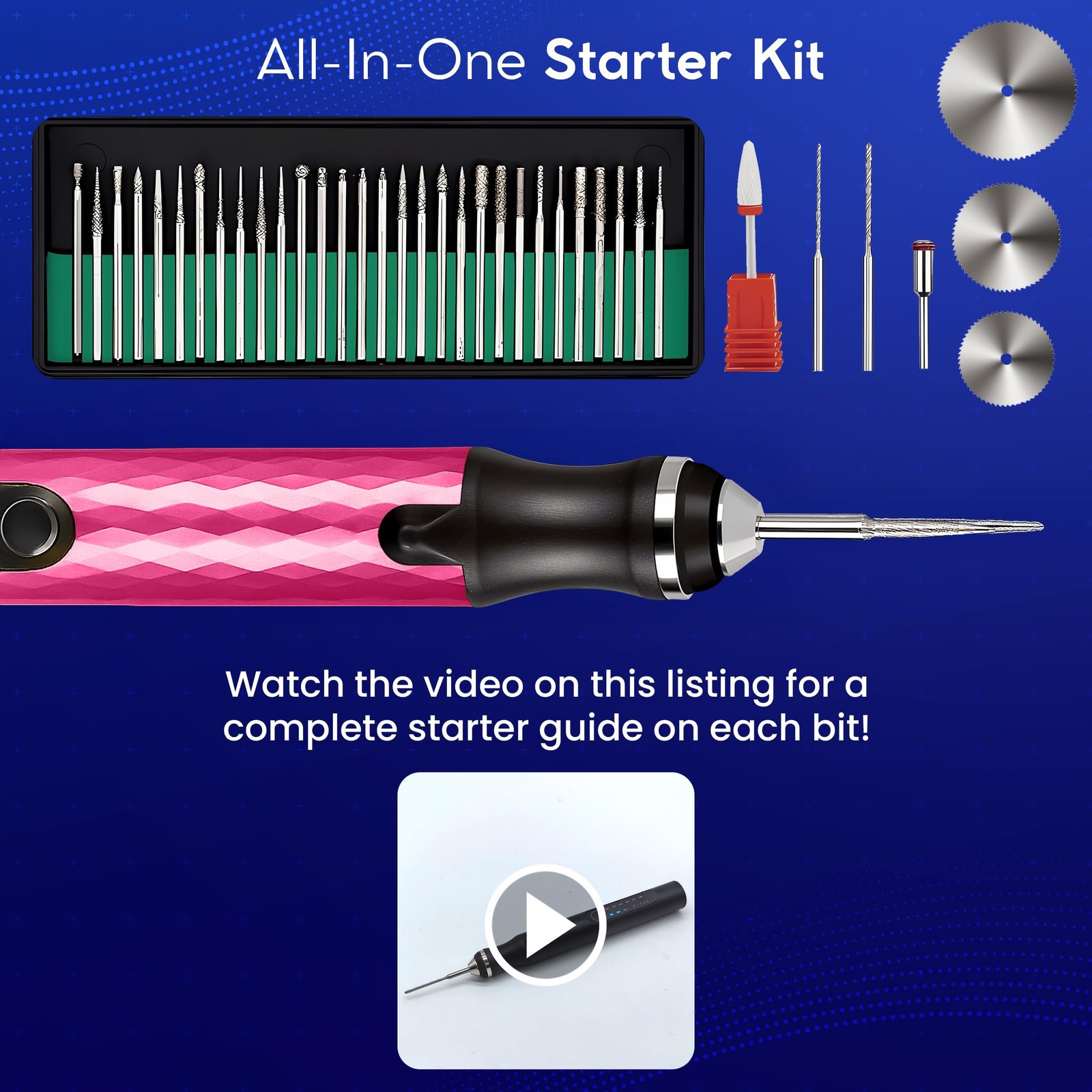 Customizer Engraving Pen for All Materials - 2025 UPGRADED Torque - Rechargea...