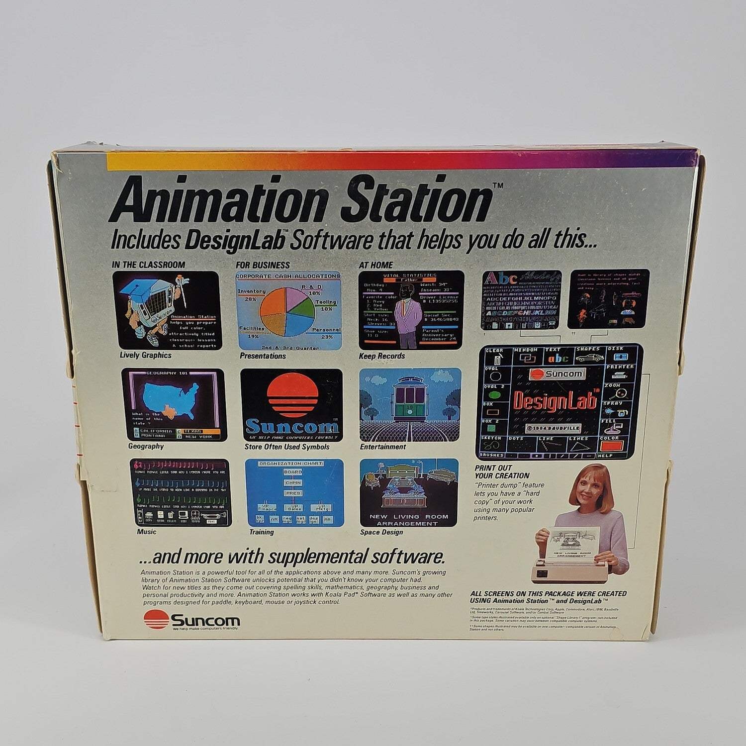 Suncom Animation Station 7" USB Drawing Tablet GTA025 White