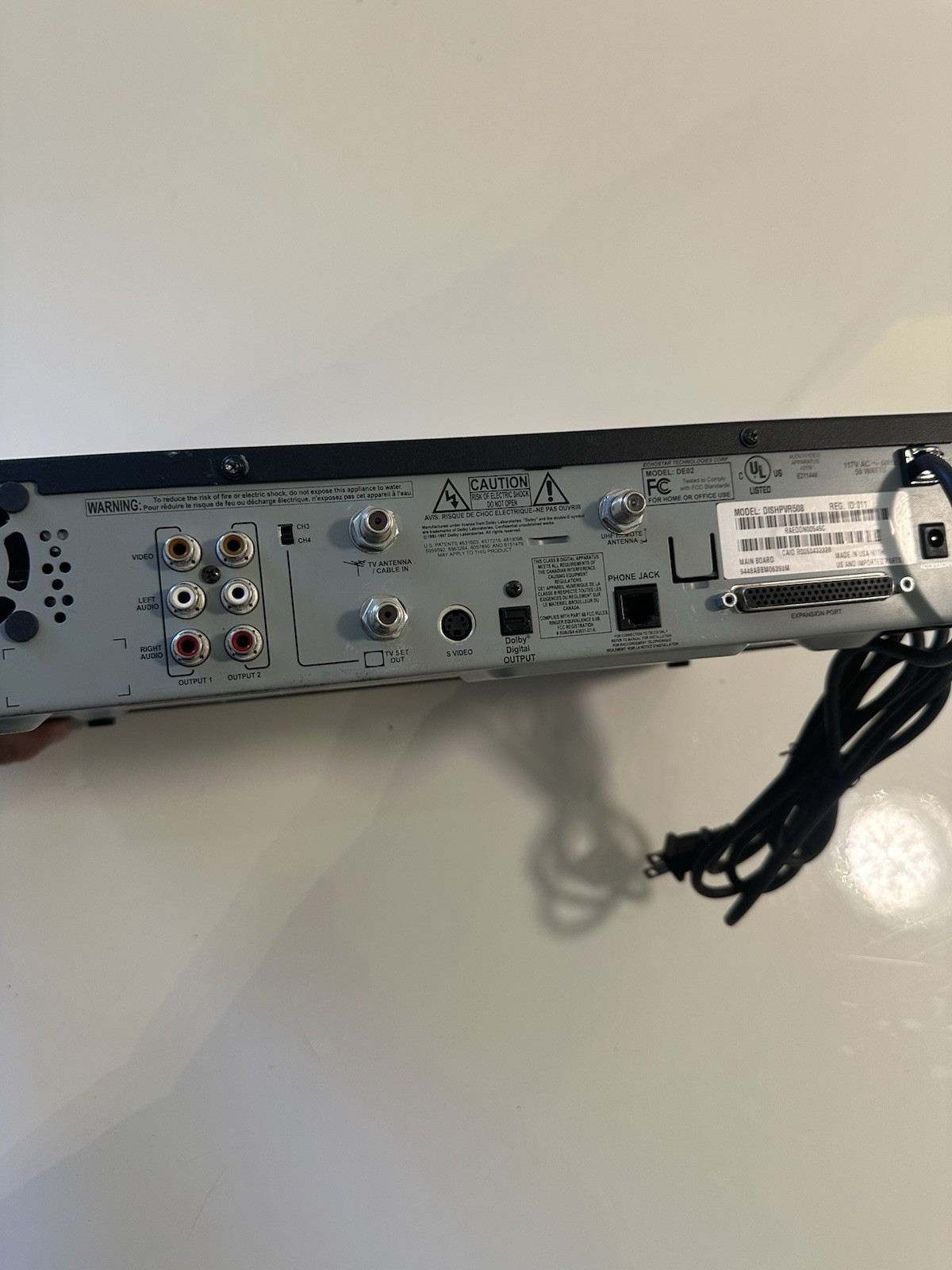Echostar Dish Model DE02 - DISHPVR508