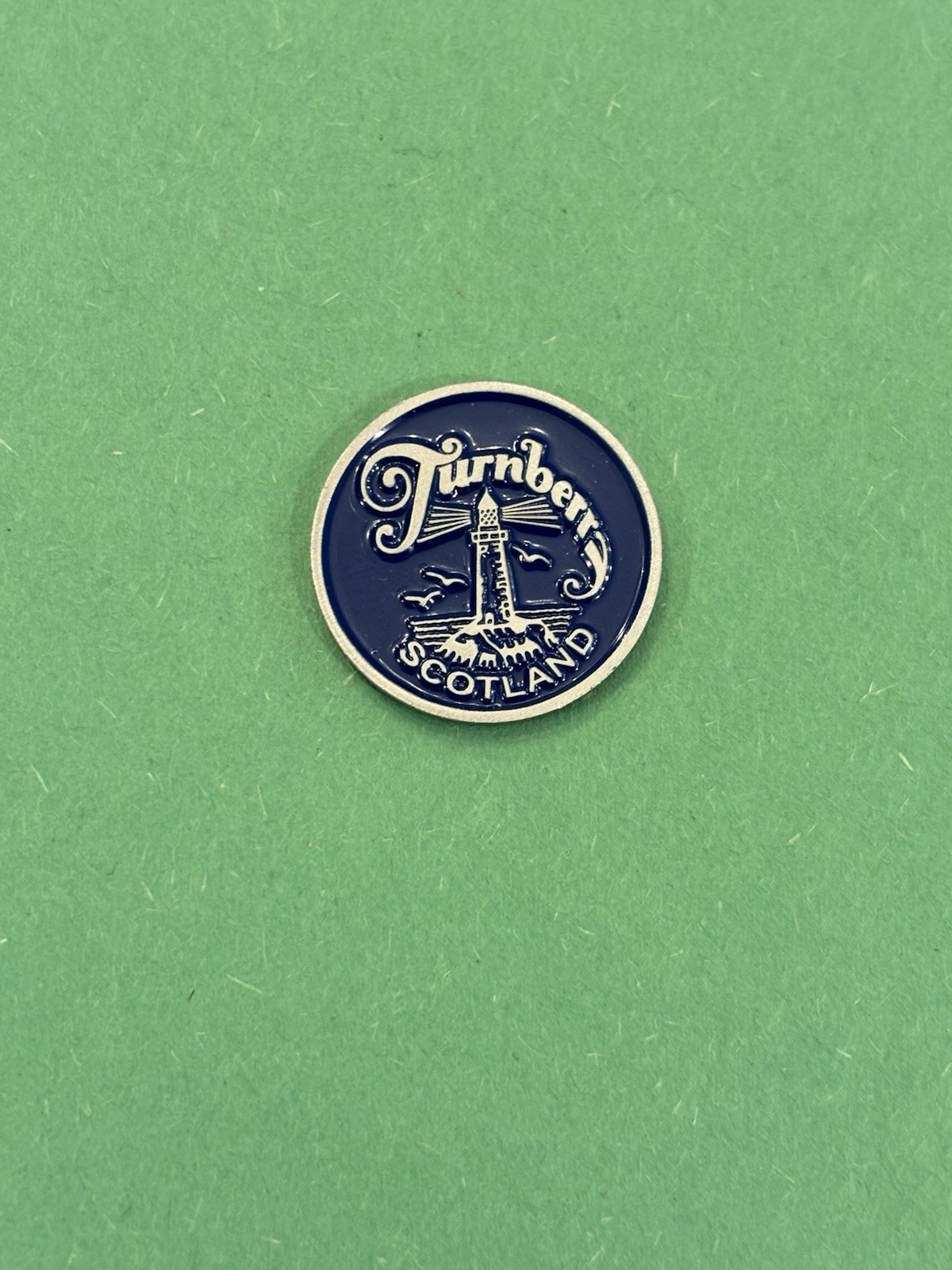 Turnberry Golf Club - Golf Coin Ball Marker - 1” Double Sided - DUEL IN THE SUN!