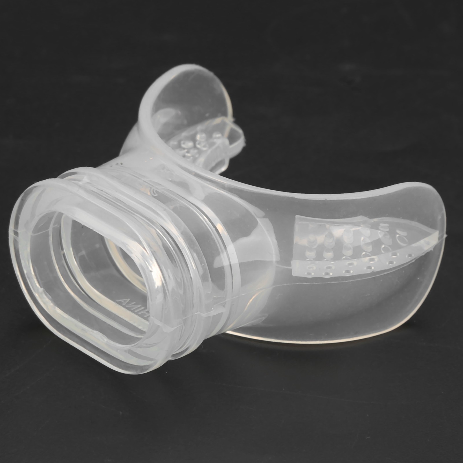 4pcs Transparent Silicone Diving Bite Mouthpiece For Deep Sea Diving Premium