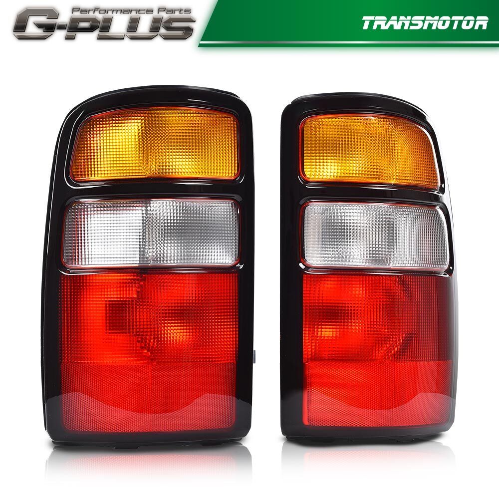 Pair Fit For 2000-2006 Chevy Suburban Tahoe GMC Yukon Tail Lights Red