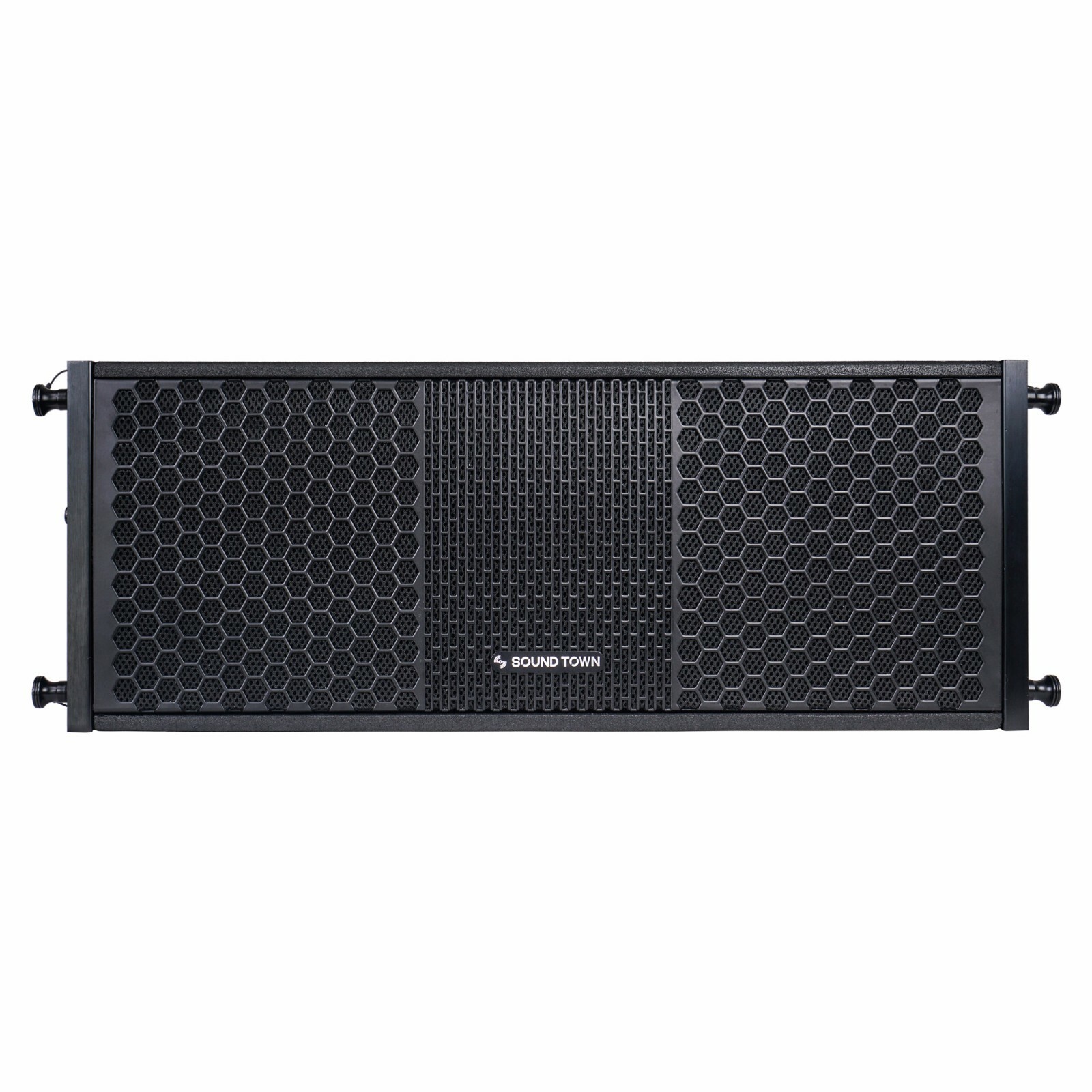 Sound Town 2 x 8” Line Array Speaker Full Range/Bi-amp Switchable ZETHUS-208BV2
