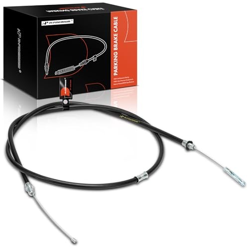 Rear Passenger Side Parking Brake Cable Assembly Compatible with Dodge