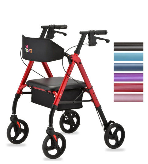 NOVA WB STAR 8 Rollator Red