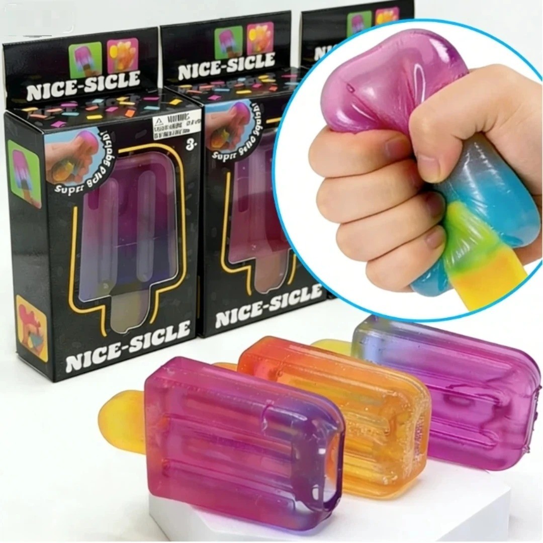 Schylling NeeDoh Popsicle Blind Box Sensory Squishy Cube Stress Relief Gift Toy