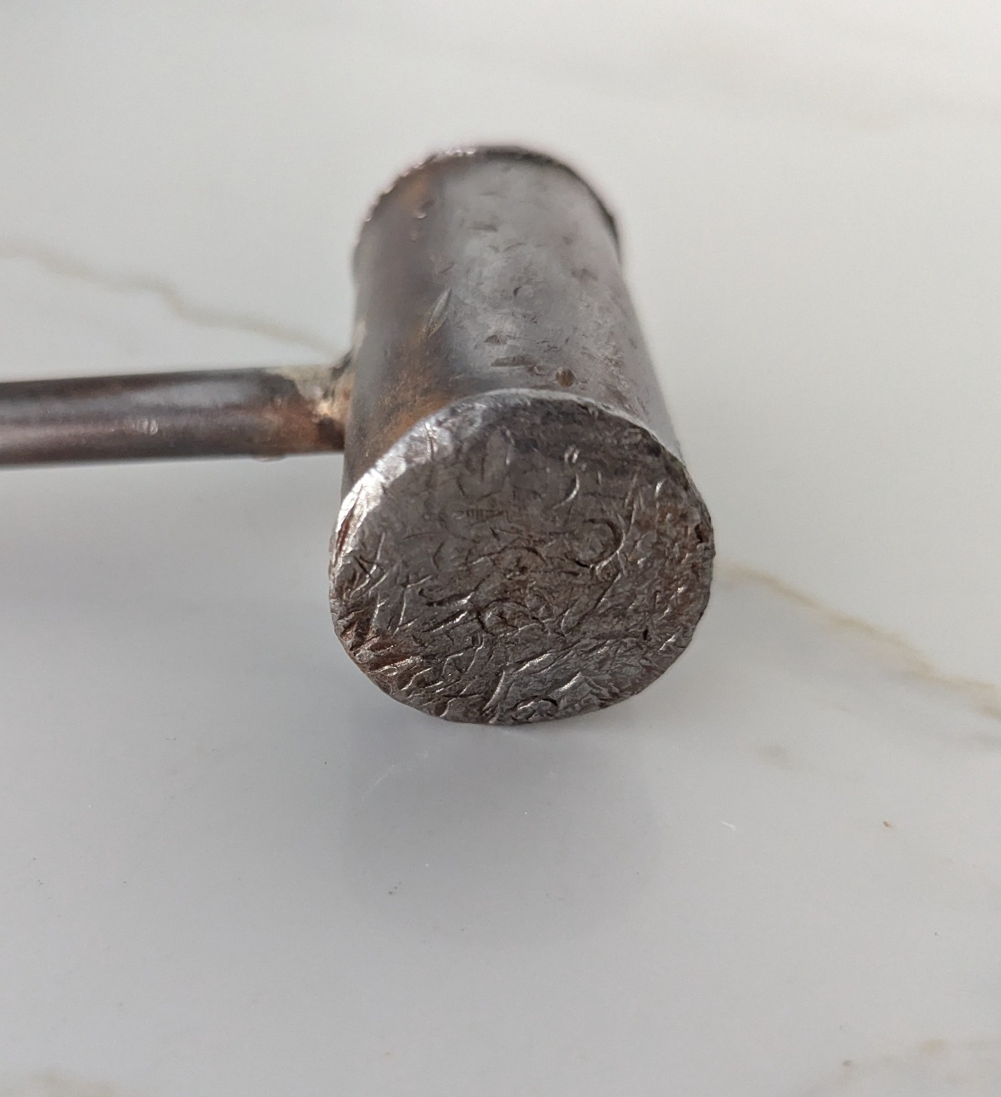 Vintage Hand Forged 9" Steel Mallet