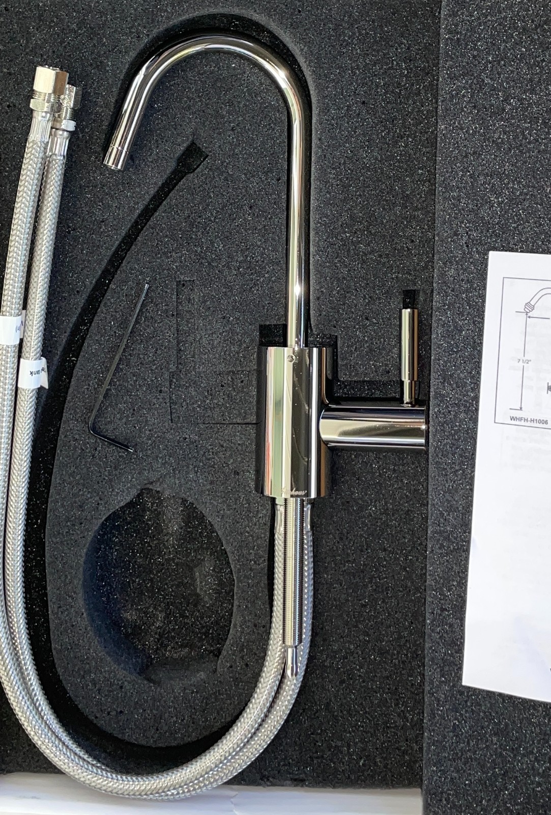 Whitehaus WHFH-H1010 Forever Point of Use Instant Hot Water Faucet MISSING PARTS