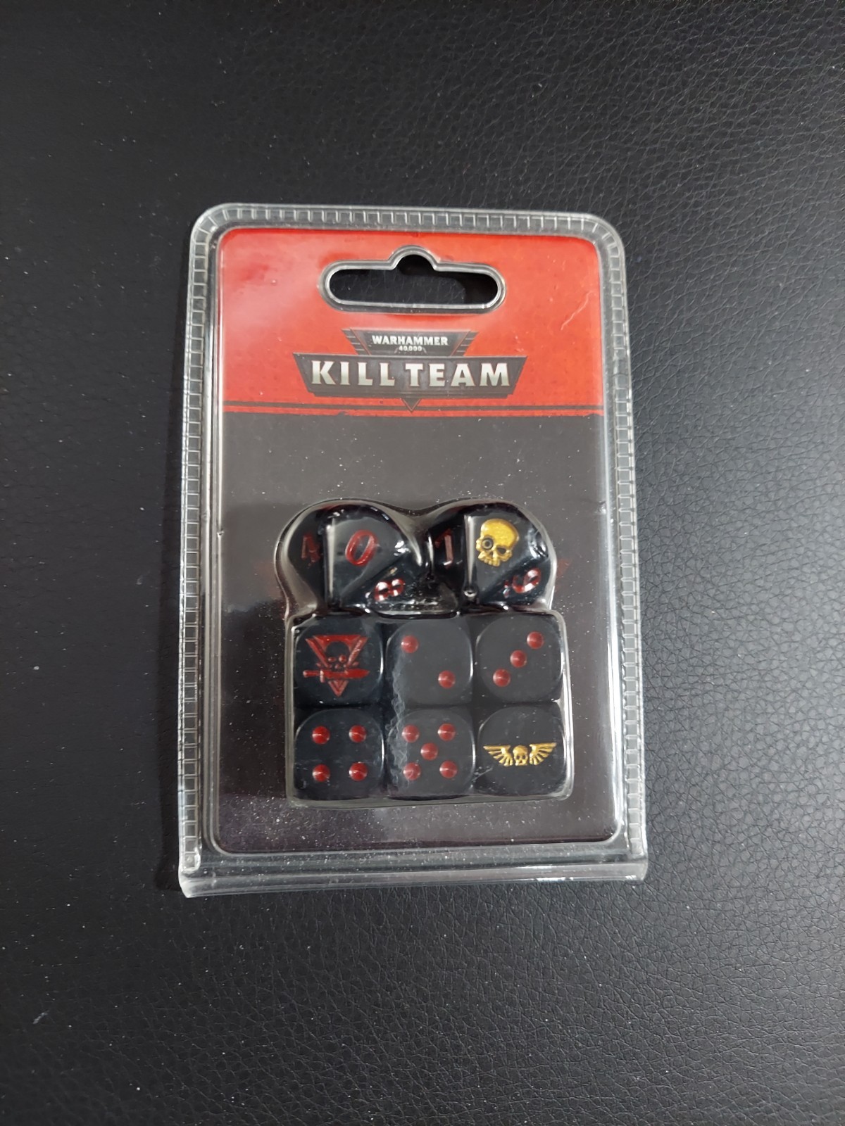 Games Workshop Warhammer 40K Kill Team Astra Militarum Dice Set