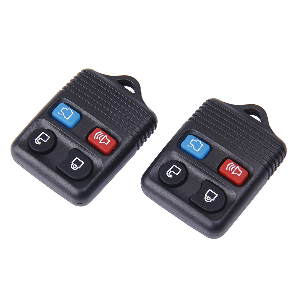 For Ford 2pcs Replacement Car Keyless Entry Remote Control Alarm Key Fob Clicker