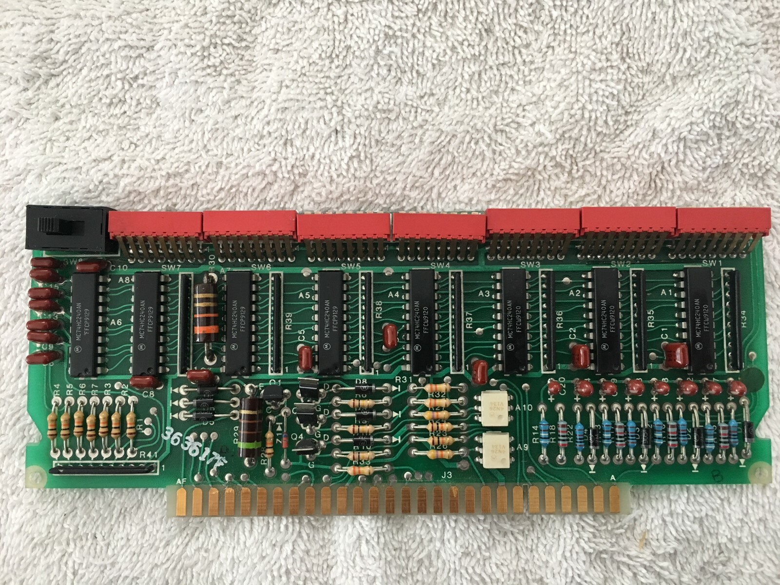 USED Asco Group 7 9 Automatic Transfer Switch Control board 363617F