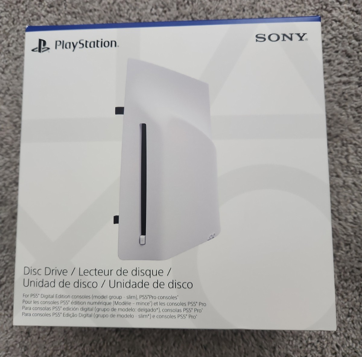 SONY Disc Drive for PlayStation 5 PRO or PS5 Slim SEALED NEW White OEM