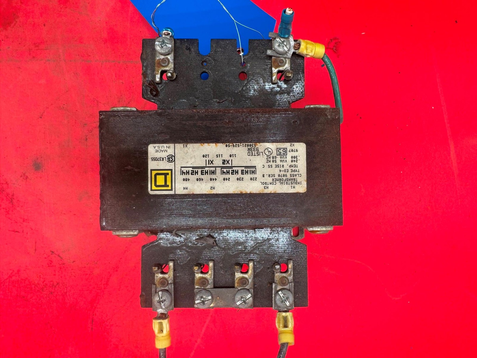 Schneider Electric Industrial Control Transformer Class 9070 Ser B, Type E0-4