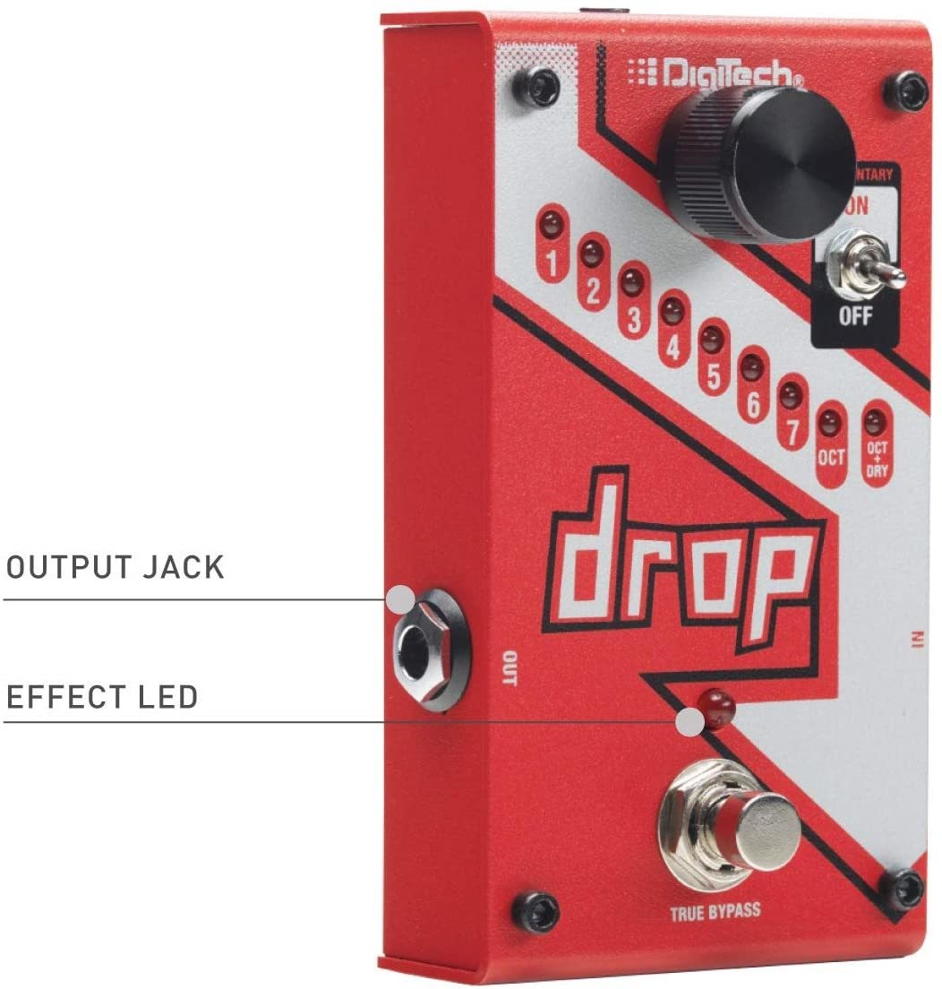DigiTech DROP Compact Polyphonic Drop Tune Pitch-Shifter