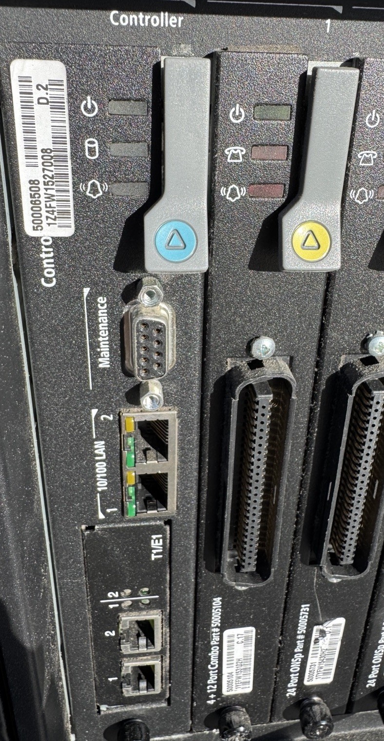 Mitel AX Controller System W/7 Modules 50006507
