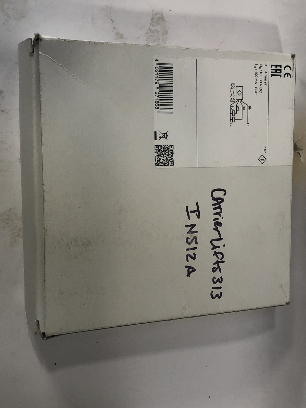 IFM IN512A Dual Inductive Sensor for Valve Actuators- Great Condition