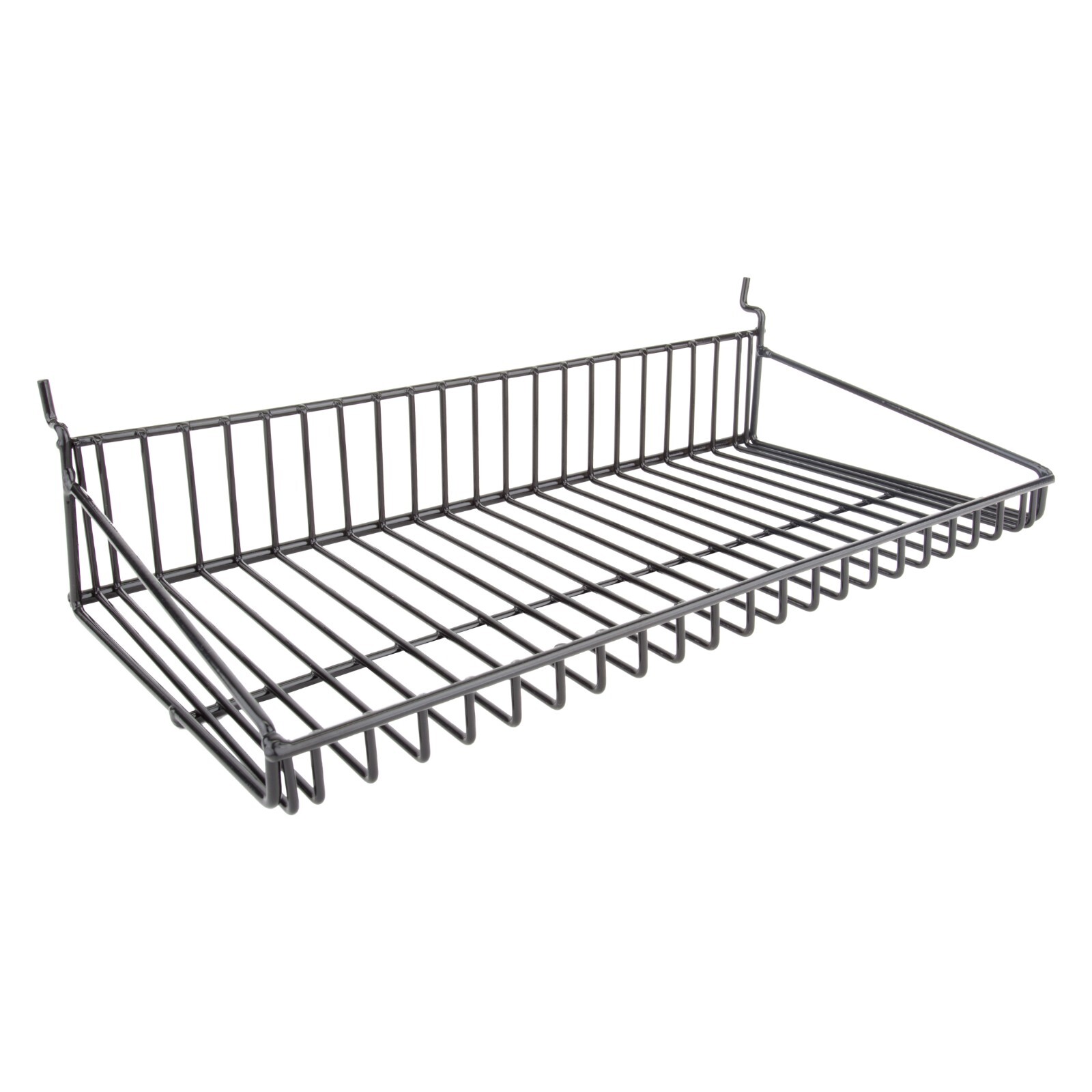 Display Slatwall Sunlite Basket16x8.5x2 Black