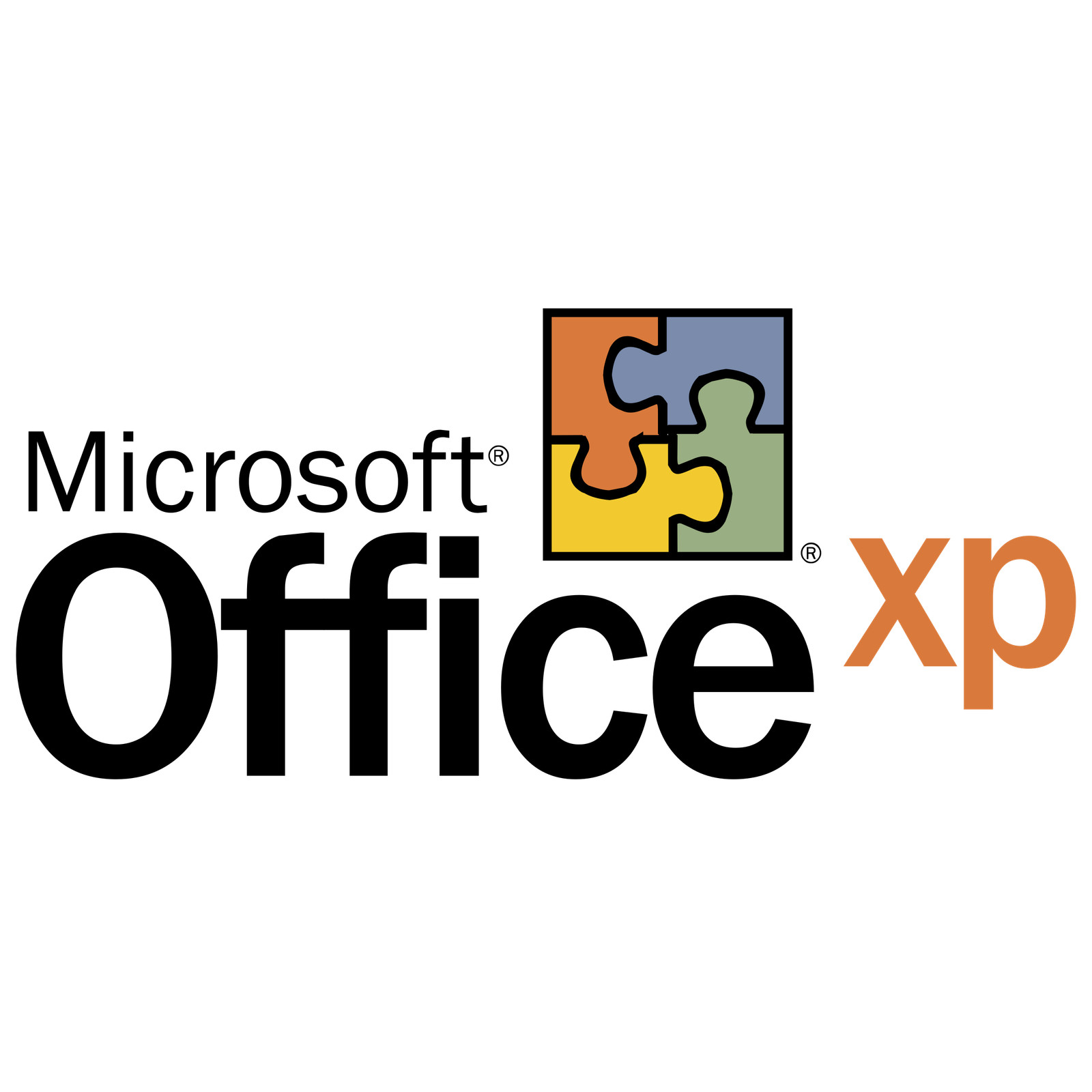 Microsoft Office XP Professional 2002 Full CD-ROM Word Excel Powerpoint 98 ME 2k