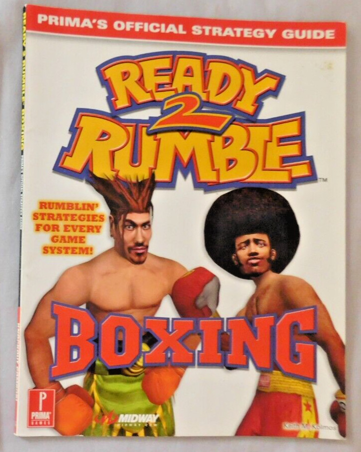 Ready To Rumble Boxing Primas Official Strategy Guide Video Game 1999