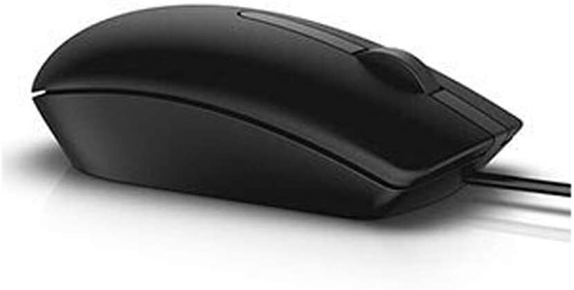 BRAND NEW GENUINE DELL Mouse Wired USB MS116 BLACK