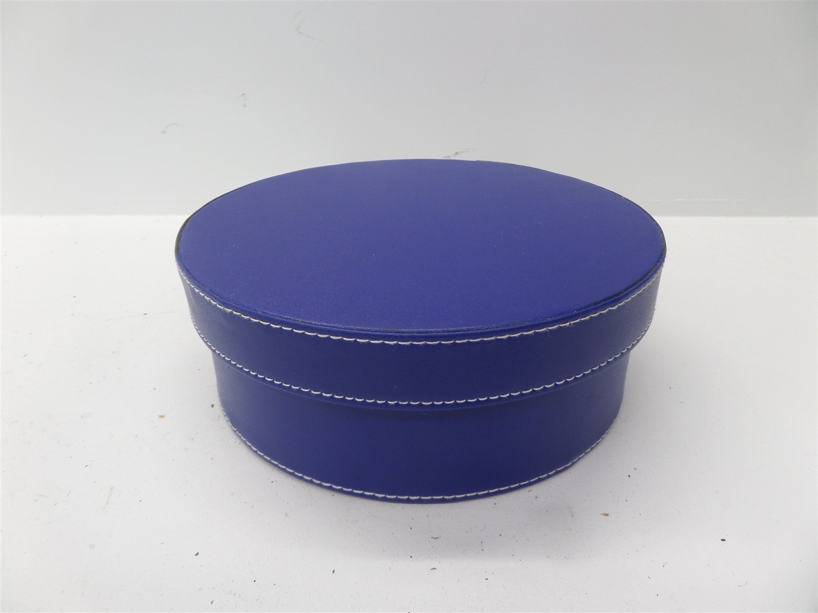 Unbranded 8.5" Round Dark Purple Jewelry/Makeup Box