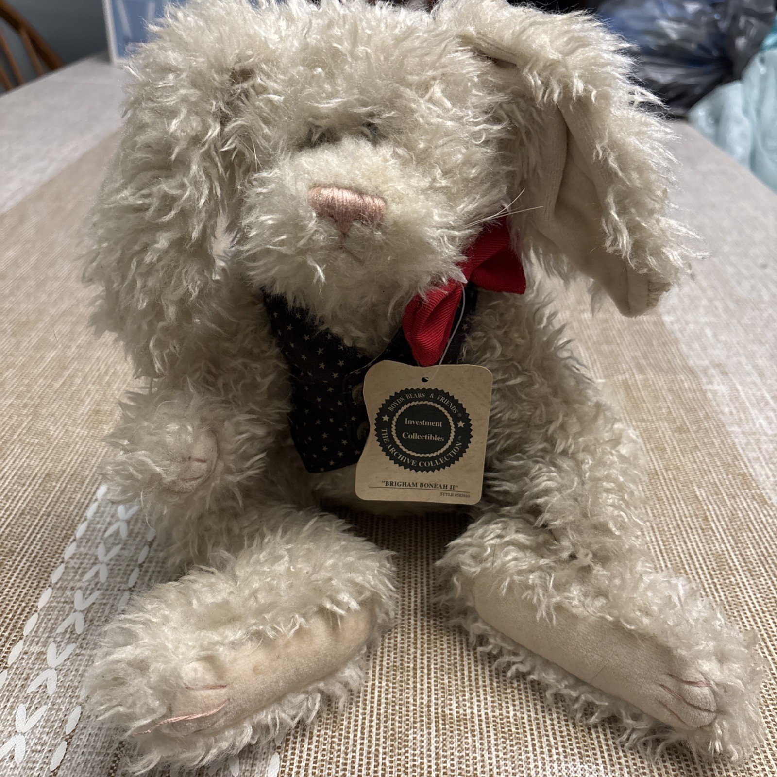 Boyds Bears Brigham Boneah II Plush Stuffed Animal Investment Collectibles Tag