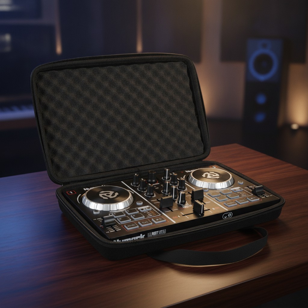 Hard Travel Case for Numark Party Mix II/Numark Party Mix Starter DJ Controller