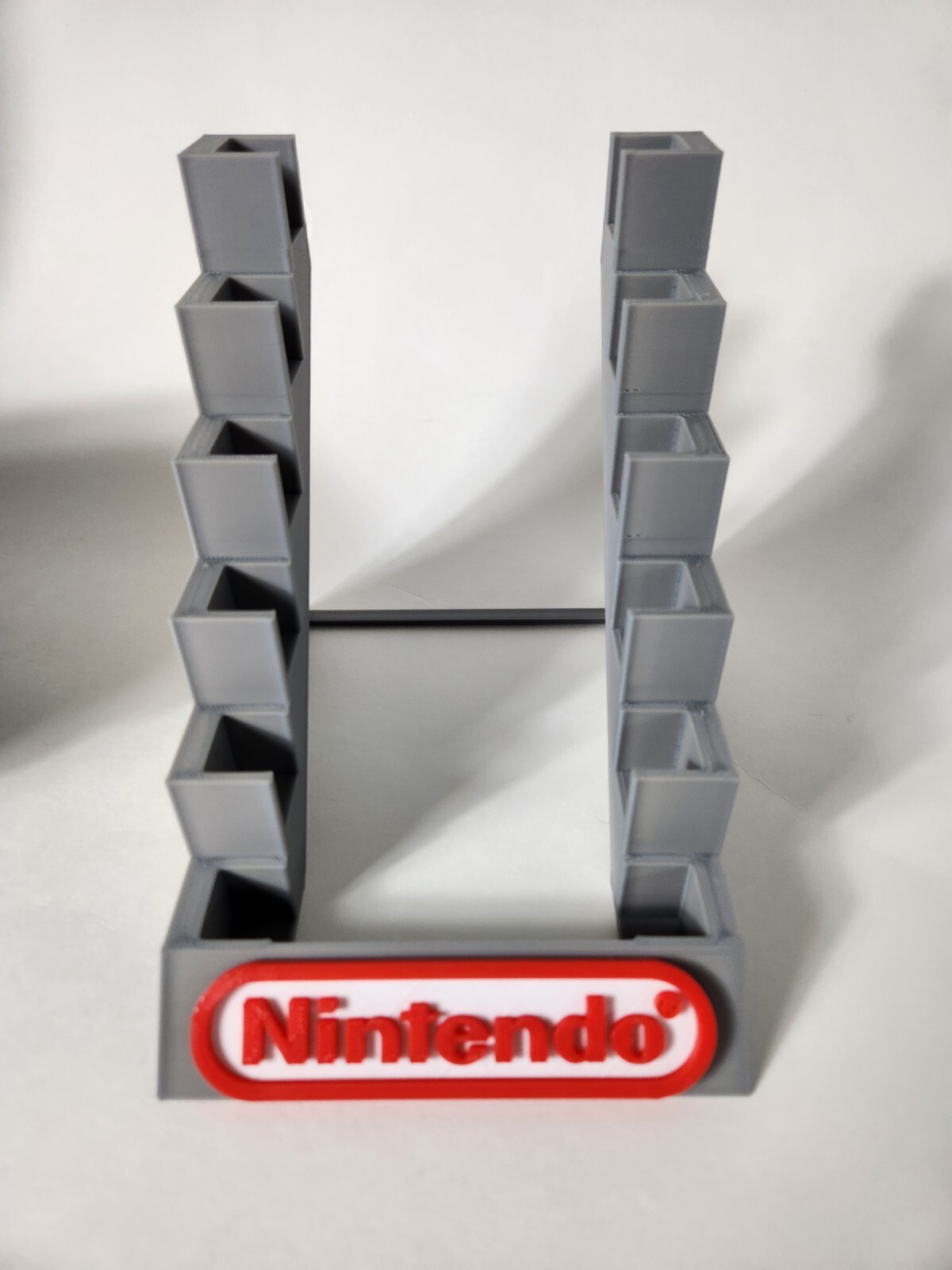 Nintendo NES Six Cartridge Display Stand, 3D Printed Holder