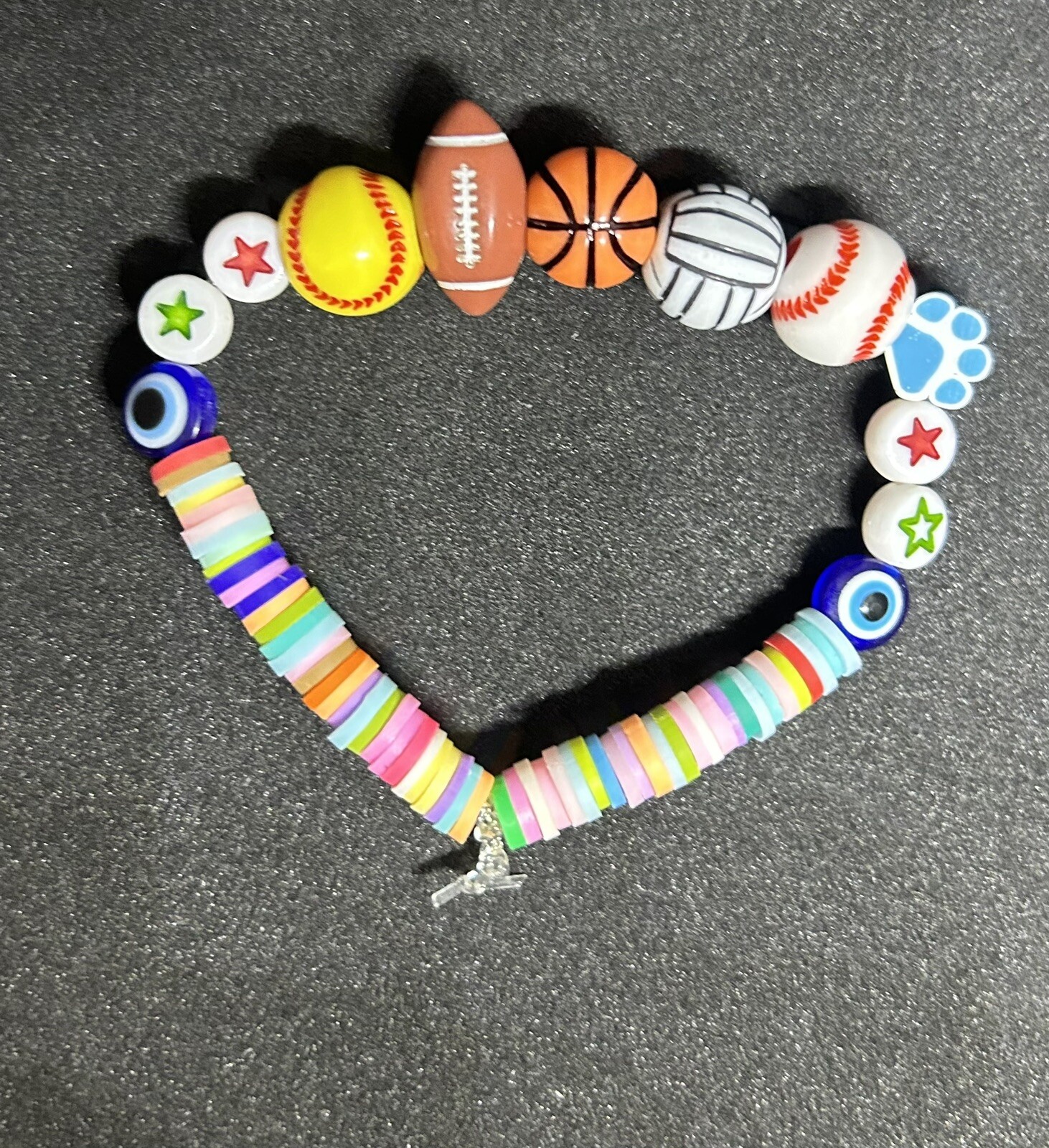 Sport Mixed Heishi Bracelet