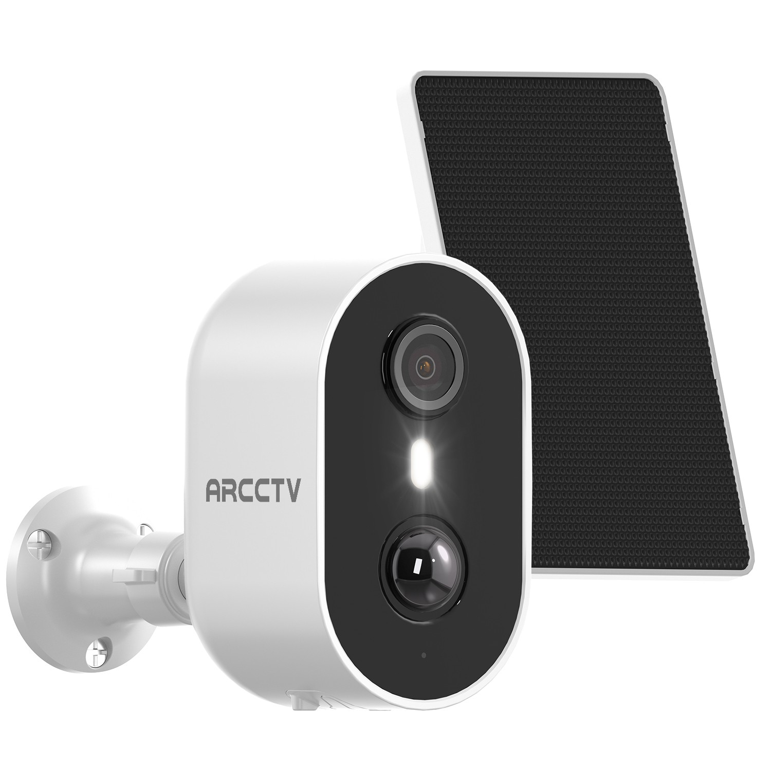 ARCCTV Wireless 2.4G/5G WiFi 4MP Outdoor Security Camera Solar Battery Home