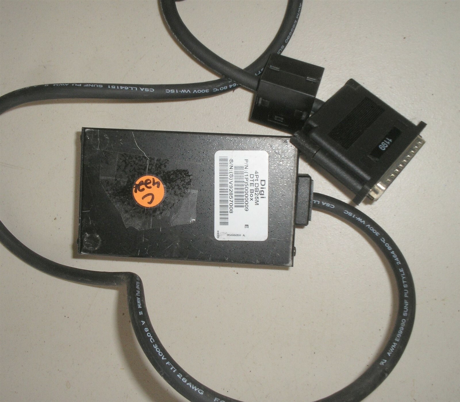 Digi 4Pt DB25M DTE Box