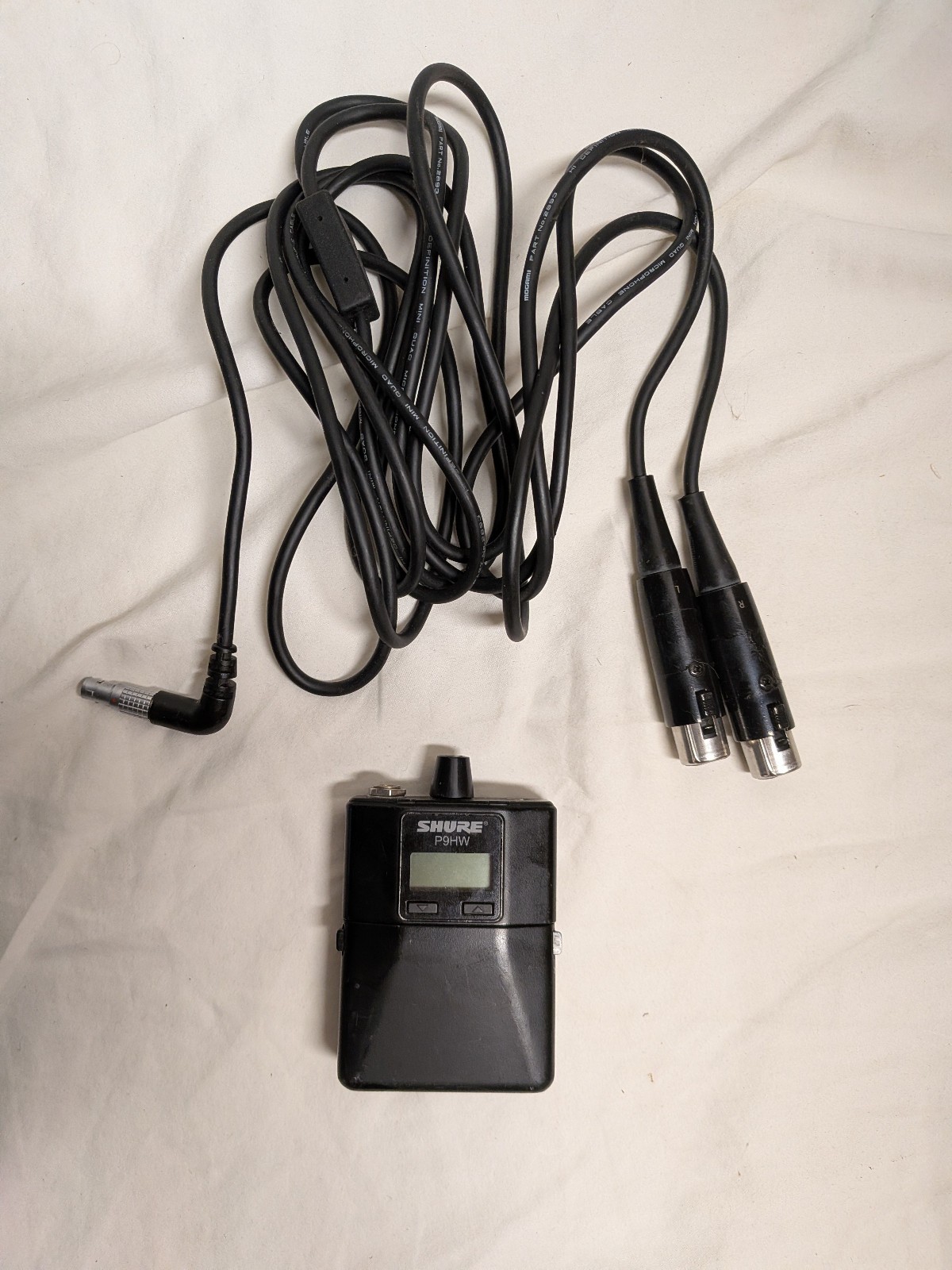 Shure P9HW Hardwired Personal Bodypack (Used)