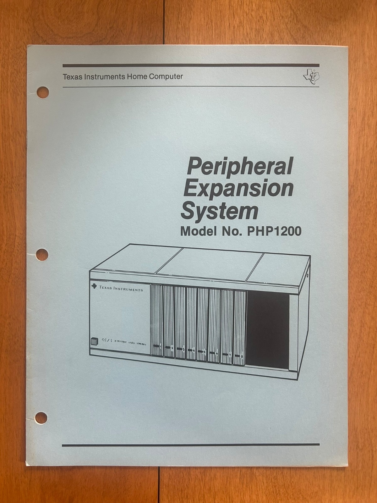 Vintage 1982 TI Peripheral Expansion System Model No. PHP1200 Manual