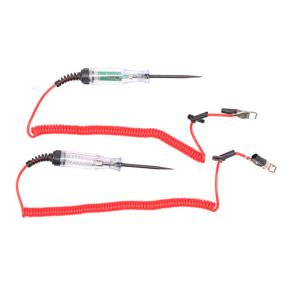 2X 6-24V Digital Electric Voltage Circuit Tester Automotive Test Light Car Truck