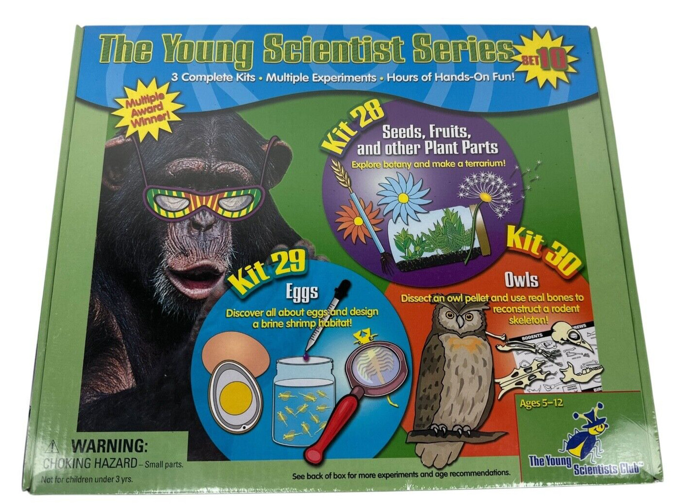 The Young Scientist Series Set 10 (Kit  28, 29, 30)  New/ Sealed Ages 5-12