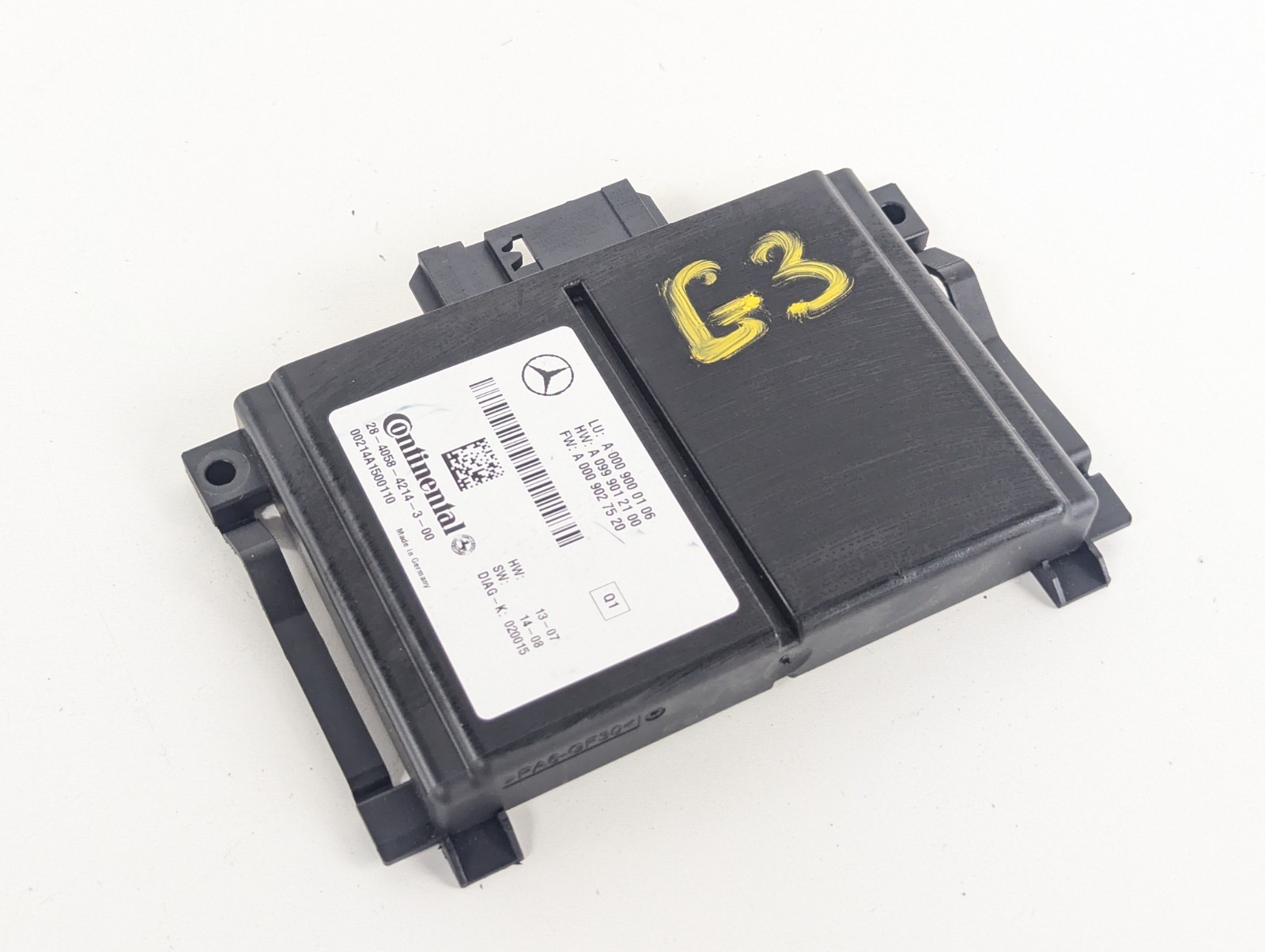 14-17 MERCEDES S550 W222 DISTANCE RADAR CRUISE CONTROL MODULE OEM