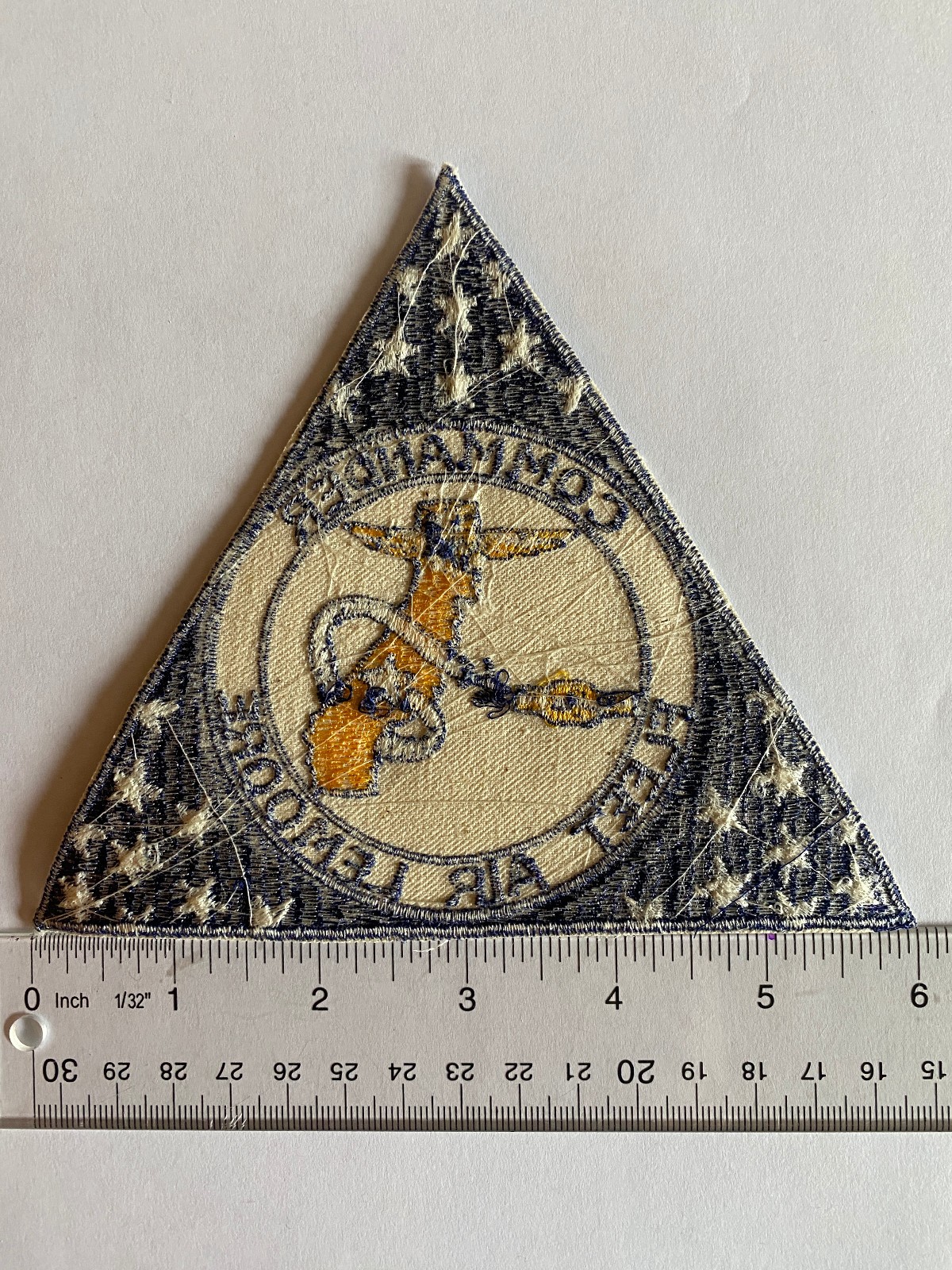 Navy Patches Air Station NAS Lenore US Navy Fighter Attack Base Commander Patch