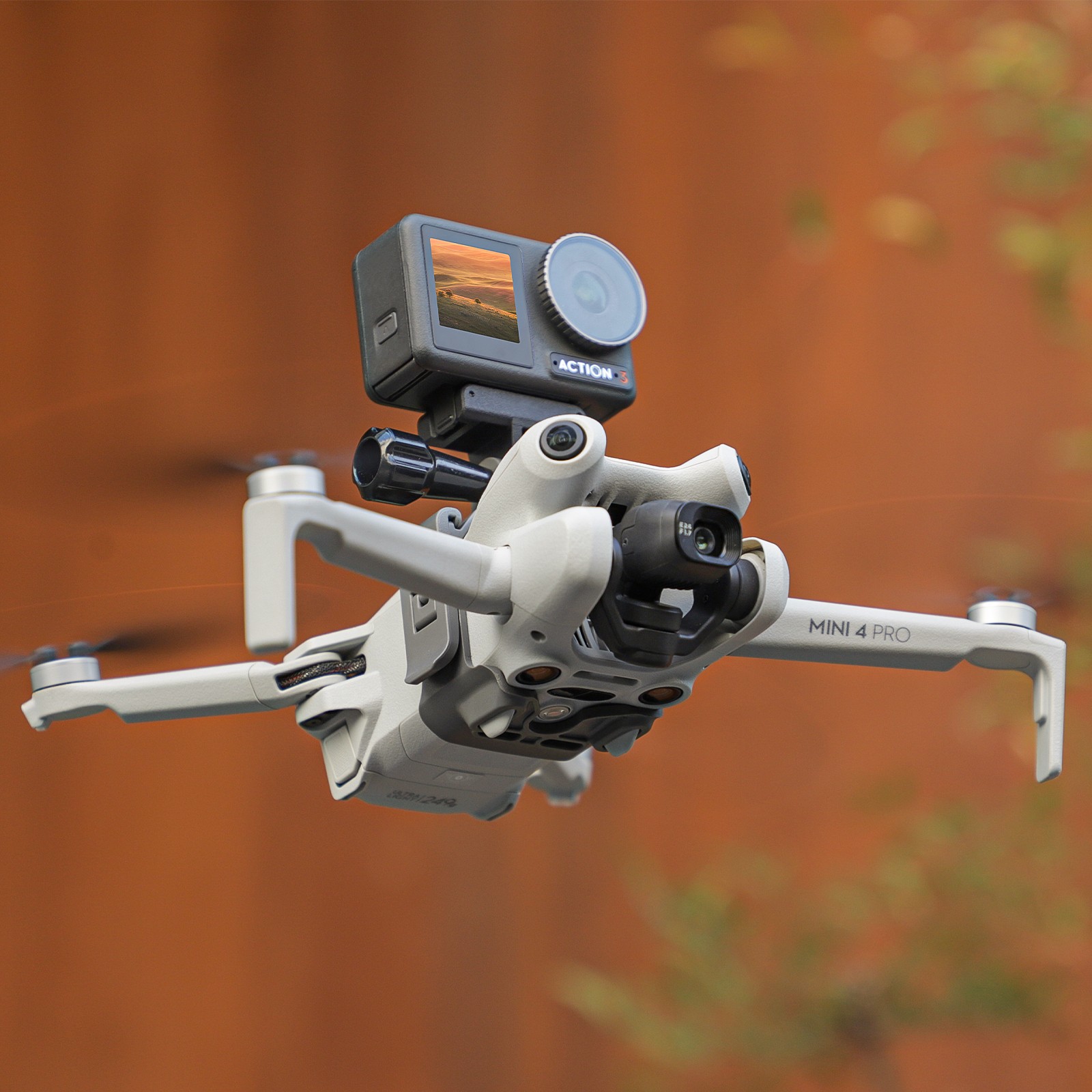 Searchlight Mount Holder w/ Light Lamp Set For DJI Mini 4 Pro Drone Accessories