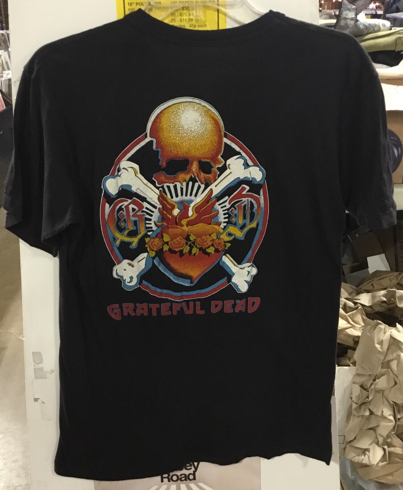 VINTAGE Grateful Dead Unisex XL Short Sleeve Graphic Tee, Golden Gate Bridge