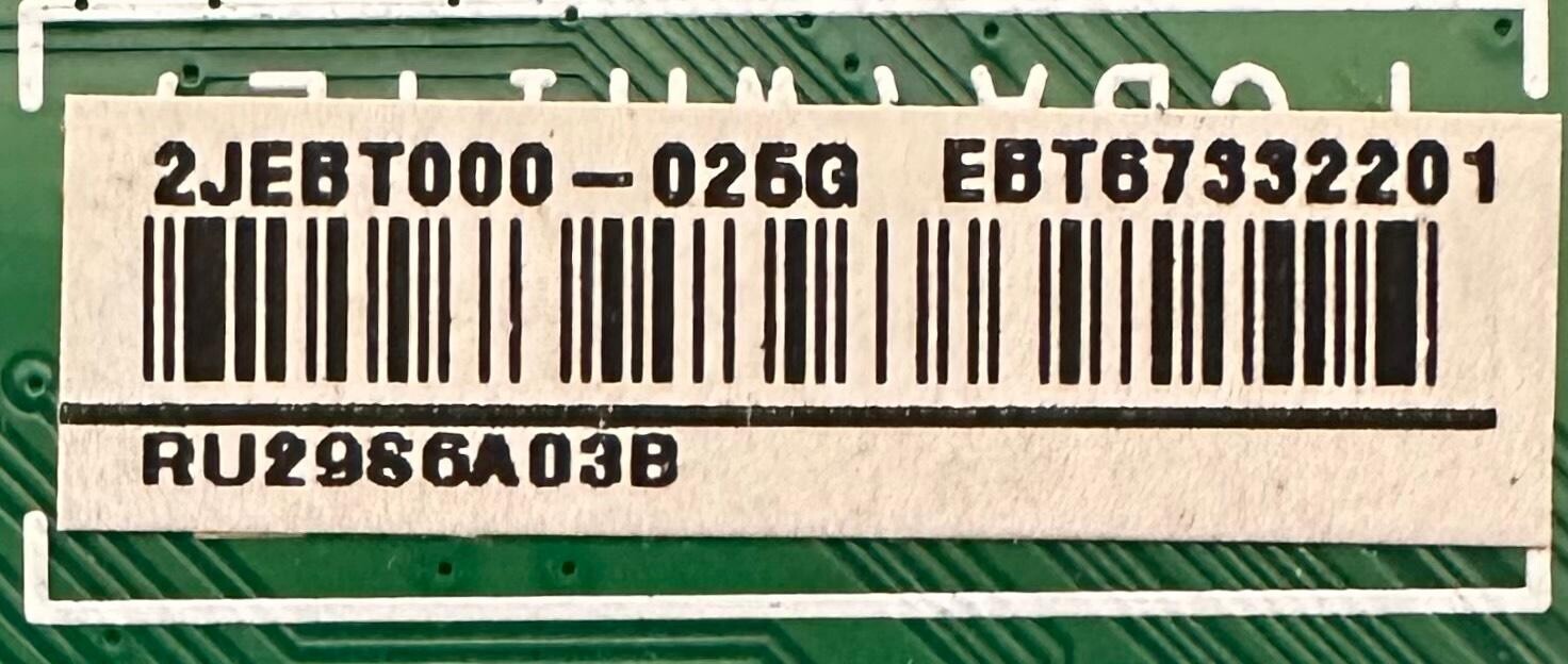 LG EBT67332201 Main Board 86QNED80UQA