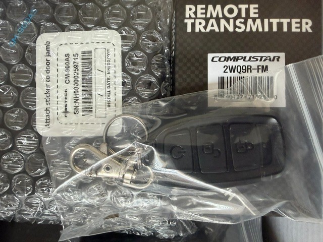 COMPUSTAR 2-Way Confirmation 8920AS 2-Way LCD Remote Start & Security System