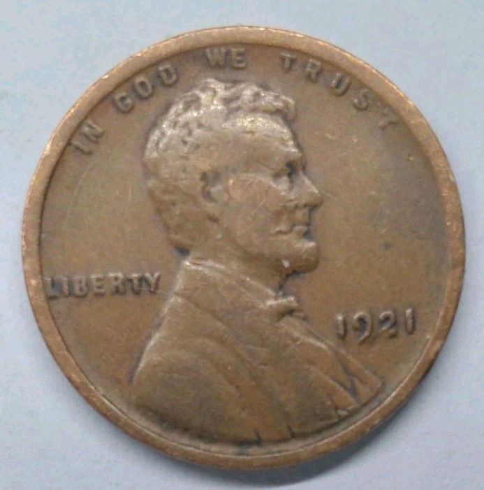 1921 Lincoln Wheat Penny Cent - G/VG Good Or Better Very Nice #150