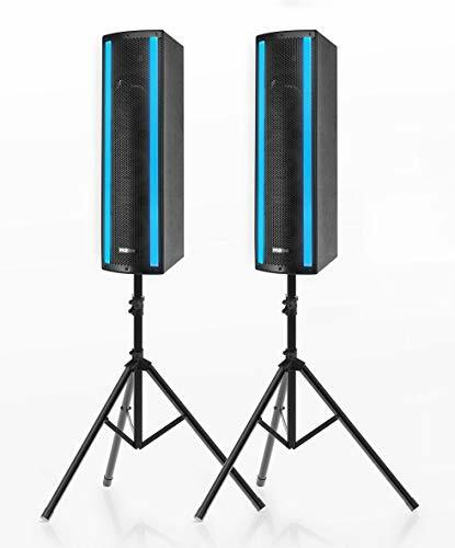 Pyle PS65ACT Portable Bluetooth PA Speaker System - 3-Way Active & Passive