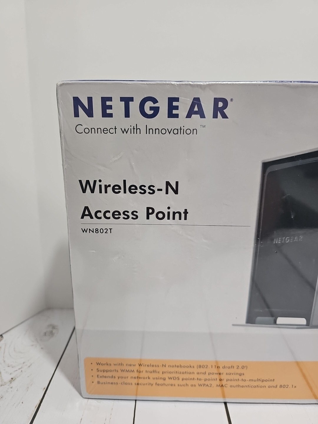 NIB NETGEAR WN802T v2 Wireless-N Access Point NEW & Sealed