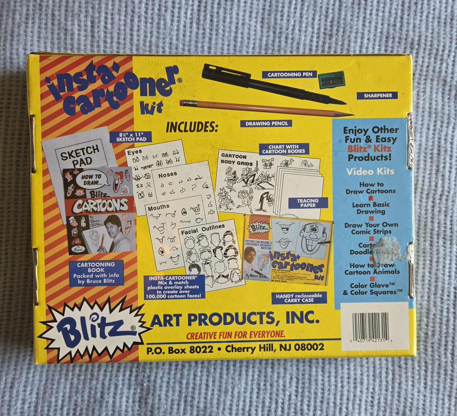 Blitz Insta Cartooner Kit by Bruce Blitz New Sealed