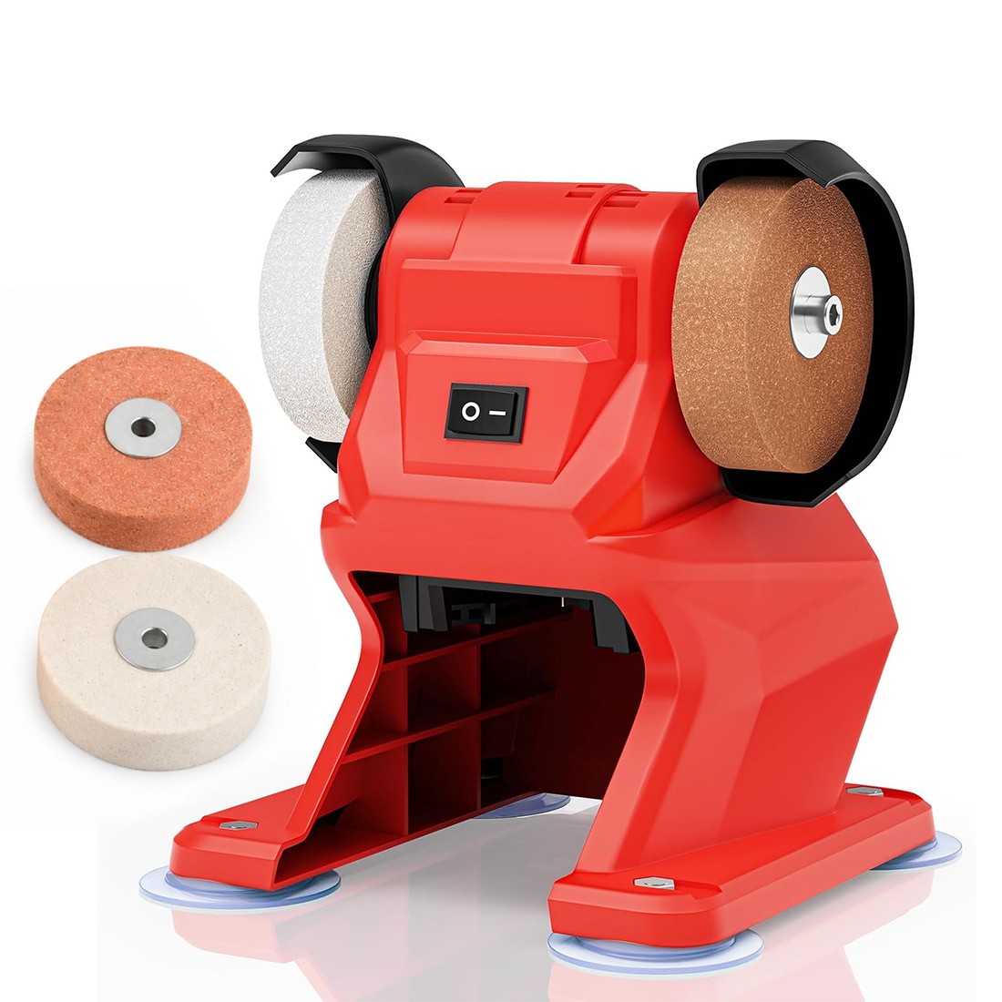 Mini Bench Grinder For Milwaukee 18V Battery Cordless 3in Grinding Wheel Tool