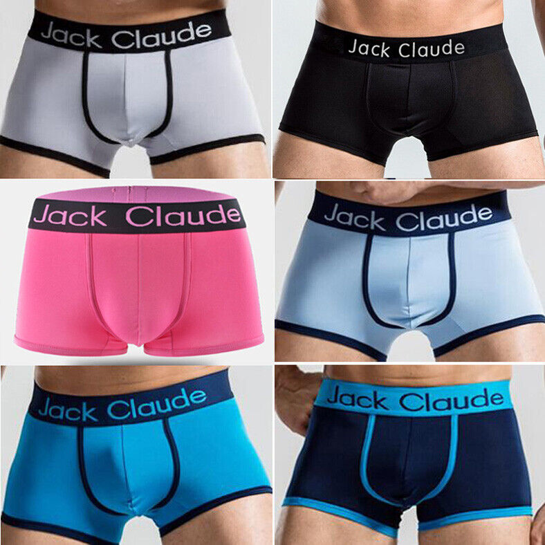 3/4/5/6/10pcs Men's Premium Underwear Solid Underpants Boxer Breathable Flexible