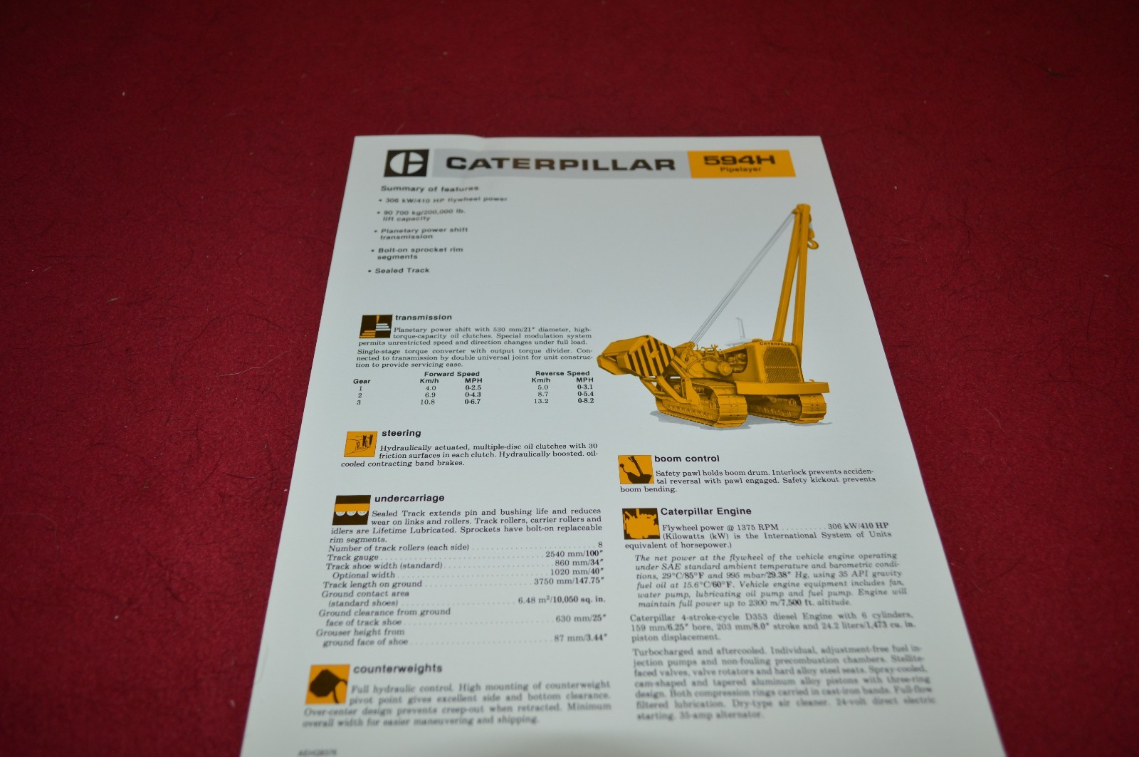 Caterpillar 583K PipeLayers Dealer's Brochure DCPA3
