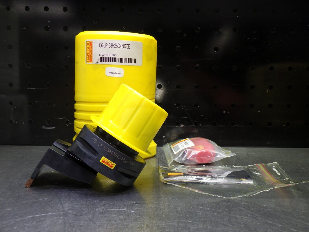 Sandvik Capto C6 Coolant Thru Grooving Head 70mm Pro C6-LF123H25C45070E (LOC1843