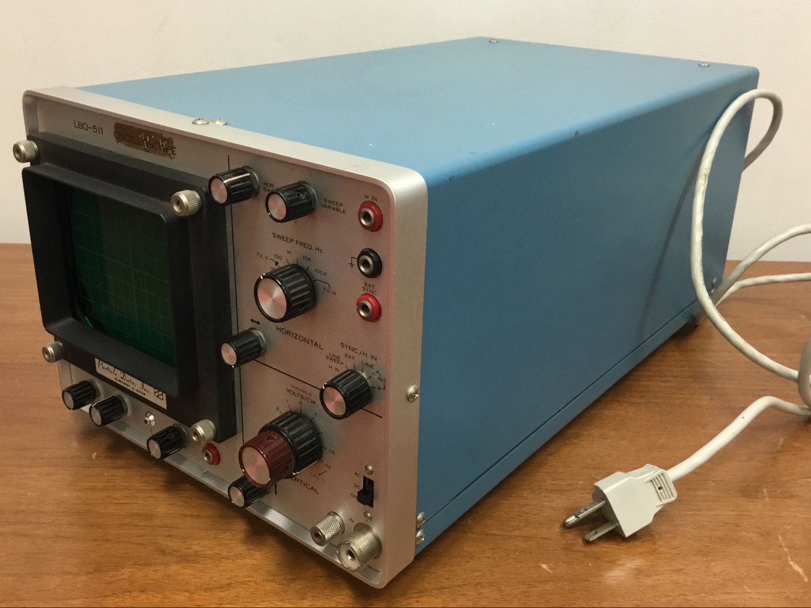 Particle Data, Inc. P/N: LBO-511 - Oscilloscope